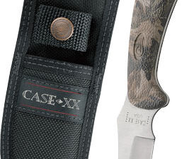 CASE KNIVES LIGHTWEIGHT RIDGE - BACK HUNTER CAMO CASE SYNTH