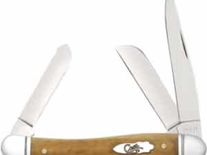 CASE KNIVES ANTIQUE BONE - SMOOTH MEDIUM STOCKMAN