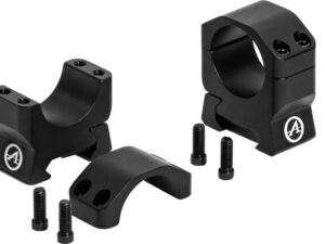 ATHLON RINGS ARMOR 1" MEDIUM - 0.9" HEIGHT BLACK