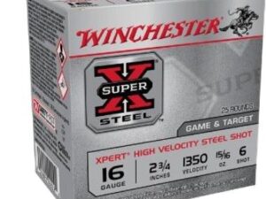 WINCHESTER XPERT STEEL 16GA - 2.75" 15/16OZ #6 25RD 10BX/CS