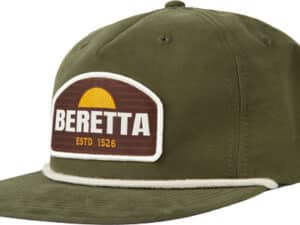 BERETTA CAP SUNSET ROPE - TRUCKER DARK GREEN