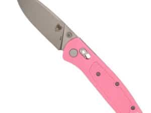 COBRATEC EDC SCOUT BAR LOCK - 3.12" PINK STAINLESS STEEL