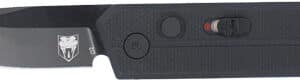 COBRATEC STINGER FOLDER 1.9" - BLACK/BLACK D2 BLADE SD BUTTON