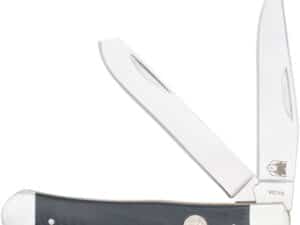 COBRATEC TRAPPER TWO BLADE - G-10 BLACK/SS SLIP JOINT