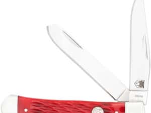 COBRATEC TRAPPER TWO BLADE - G-10 RED/SS SLIP JOINT
