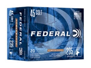 FED PWRSHK 45COLT 235GR JHP 20/200