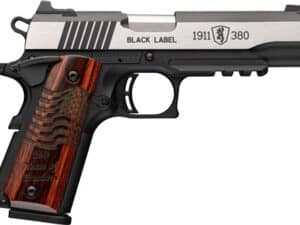 BROWNING 1911-380 BLACK LABEL - MED PRO 380ACP 4.25" RAIL 250