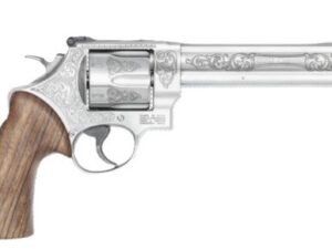 S&W 629 ENGRAVED 44 MAG 6.5" - 6-SHOT WALNUT GRIPS SS