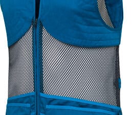 BERETTA MEN'S FULL MESH VEST - MEDIUM BLUE TWILIGHT