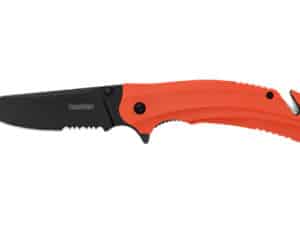 KERSHAW BARRICADE SRTD 3.5" ORG/BLK