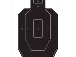Allen EZ Aim IPSC Silhouette Target 23" x 35" 50/ct