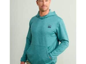 Huk Huk'd Up Performance Fleece Hoodie Storm Blue Heather 2XL