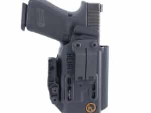 Henry Holsters Ember AIWB/IWB Holster for Glock 17/19/23 9mm Luger/.40 TLR-7 SUB Black Ambi