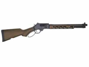 Henry SPD CRUSR Rifle .45-70 Govt 4rd Capacity 16.5" Threaded Barrel Midnight Blue Receiver Bronze Stock