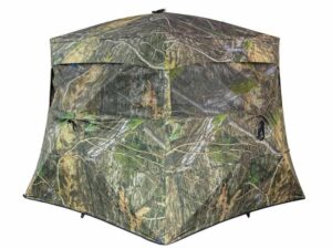 Ameristep Banshee Wide Bottom Extreme Fire Retardant Ground Blind Mossy Oak Country DNA XL