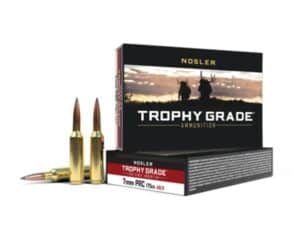Nosler Accubond Long Range Trophy Grade Rifle Ammunition 7mm PRC 175gr ABLR SP 3000 fps 20/ct