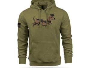 Nine Line Tactical Wiener Hooded Sweatshirt Olive L