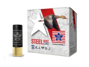 PPU Stars & Stripes Steel Shotshell 12ga 3'' 1-1/8 oz 1500 fps #1 25/ct