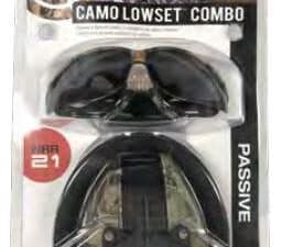 Radians Combo Set -Lowset Camo EM with Outback Smoke Clear Glass