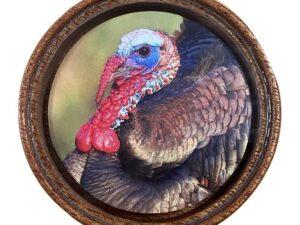 The Grind Bark'n Betty Glass Turkey Pot Call with Hickory Striker