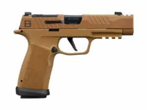 Sig Sauer P365-XF DH3 Handgun 9mm Luger 10rd Magazines(3) 3.7" Barrel DH3 Slide Coyote Optic Ready Competition Magwell