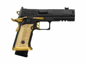 Sig Saur P211 Spectre Comp Handgun 9mm Luger 23(1) & 21(2)rd Magazines 4.4" Compensated Barrel SAO Brass Grip Optic Ready