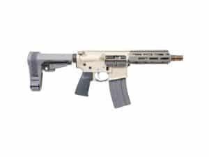 Q Sugar Weasel Handgun .300 BLk 30rd Magazine 7" 5/8x24 Threaded Barrel Grey with Brace