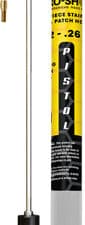 PRO SHOT STAINLESS 1PC PISTOL - CLEANING ROD 8" .22-.26 CAL