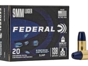 FED SYN DEF 9MM 138GR SJHP 20/200