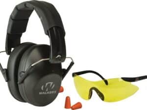 WALKERS MUFF SHOOTING PASSIVE - W/GLASSES&PLUGS 31dB BLACK
