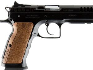 TANFOGLIO STOCK I 9MM 4.5" - 17RD BLACK WOOD GRIPS