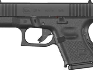 GLOCK 26 9MM V FIXED SIGHTS - 10-SHOT BLACK FRONT SERRATIONS