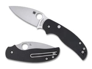 SPYDERCO SAGE 6 BUTTON CMP LCK BLK