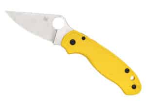 SPYDERCO PARA 3 LW YELLOW MAGNACUT