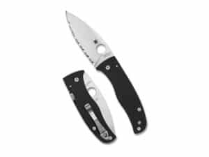 SPYDERCO BODACIOUS BLK/SLV S30V SRTD