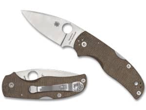 SPYDERCO NATIVE 5 2.95" BRN CANVAS