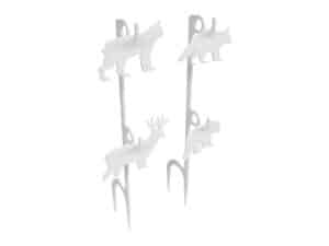 Birchwood Casey AR500 22 Rimfire 1/4" Steel Animal Target Kit 1/ct