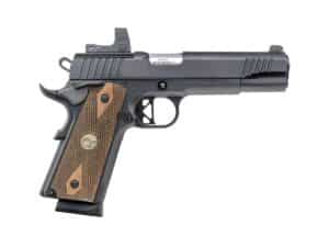 Chiappa 1911 Superior MRS Red Dot Handgun .45 ACP 5" Barrel Blued Frame Walnut Grips ZT Red Dot