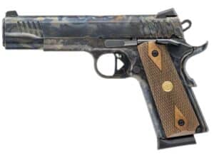 Chiappa 1911 Superior OR Handgun .45 ACP 8rd Magazine 5" Barrel Case Hardened with Walnut Grips