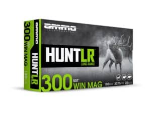 Ammo Inc. Hunt LR Rifle Ammunition .300 Win Mag 180gr PT 3075 fps 20/ct