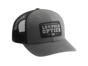 Leupold Established 1907 Trucker Hat Grey/Black