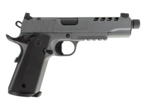 1911 Night Stalker SF 10 Handgun 10mm 8rd Magazine 5" Threaded Barrel Cerakote Grey with Black Grips