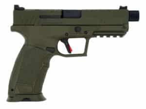 Tisas PX-9 Gen 3 Duty-TH Handgun 9mm Luger 18 & 20rd Magazines 4.69" Barrel OD Green