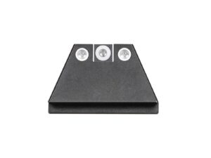 Night Fision Suppressor Height Night Sight Set White Front White Back for Glock