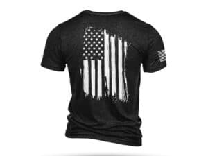 Nine Line America Short Sleeve Shirt Black Triblend XL