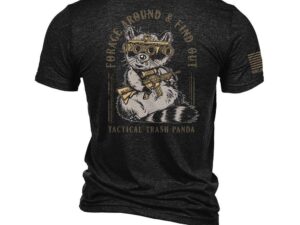 Nine Line Tactical Trash Panda Tri-Blend T-Shirt Black XL