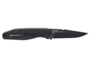 Smith & Wesson Special Ops Auto Full Size Folding Knife 3-2/5" Drop Point Blade Black