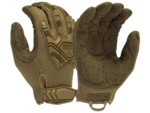 Pyramex Venture Gear Heavy-Duty Impact Operator Gloves Coyote Brown L