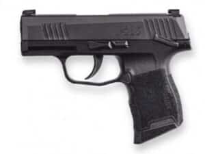 Sig Sauer P365 9mm Luger 10rd Magazine(2) 3.1" Barrel Nitron Black Manual Safety