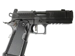 Alpha Foxtrot AF1911-Romulus MOS Adapter Handgun 9mm Luger 17(1) & 20rd(1) Magazines 3.5" Comp Threaded Barrel DLC Black